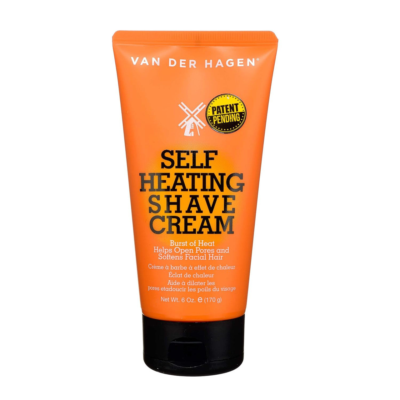 Van der Hagen Self Heating Shave Cream - 6 Oz